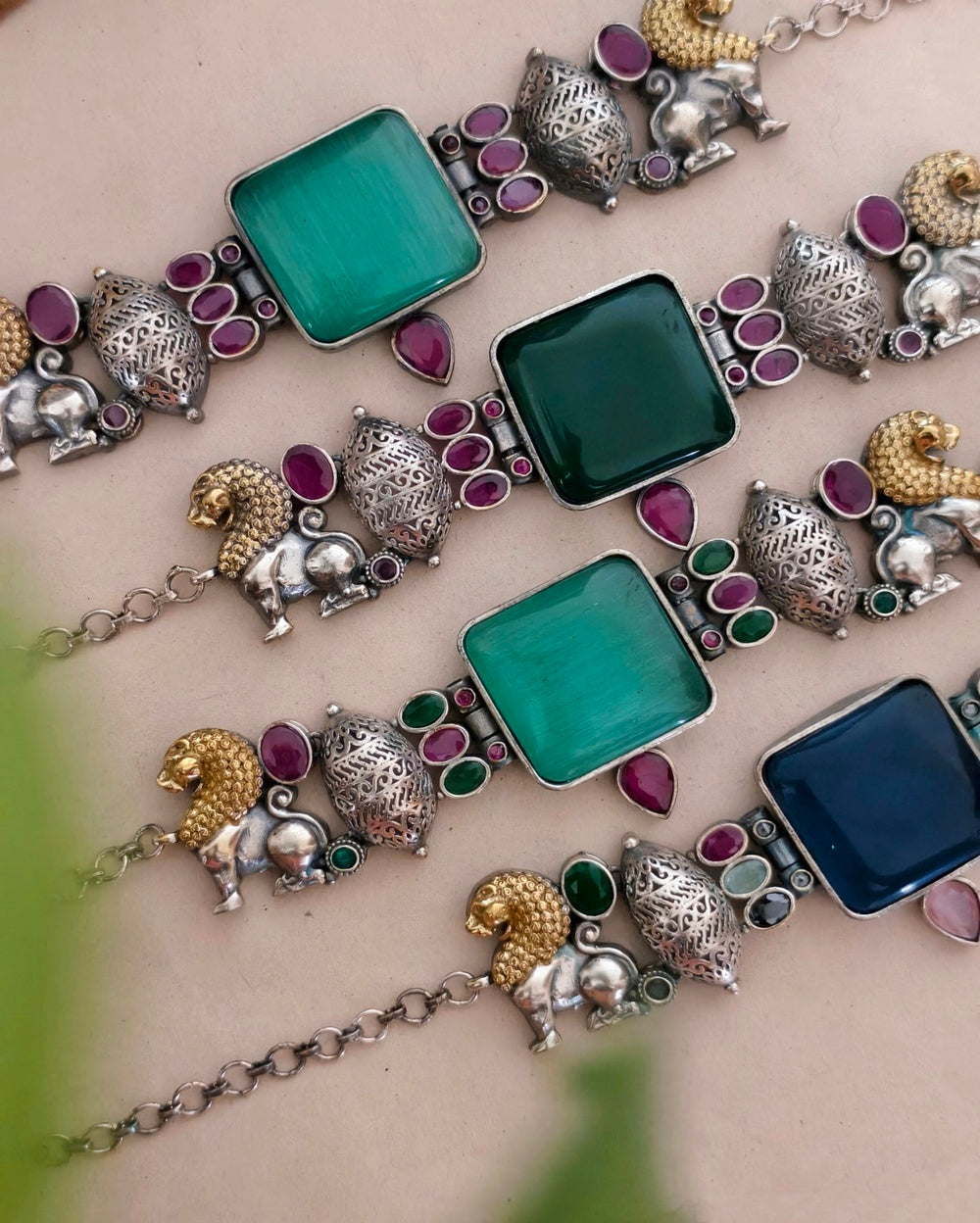 Chandralika Dual tone Chokers