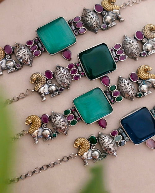 Chandralika Dual tone Chokers