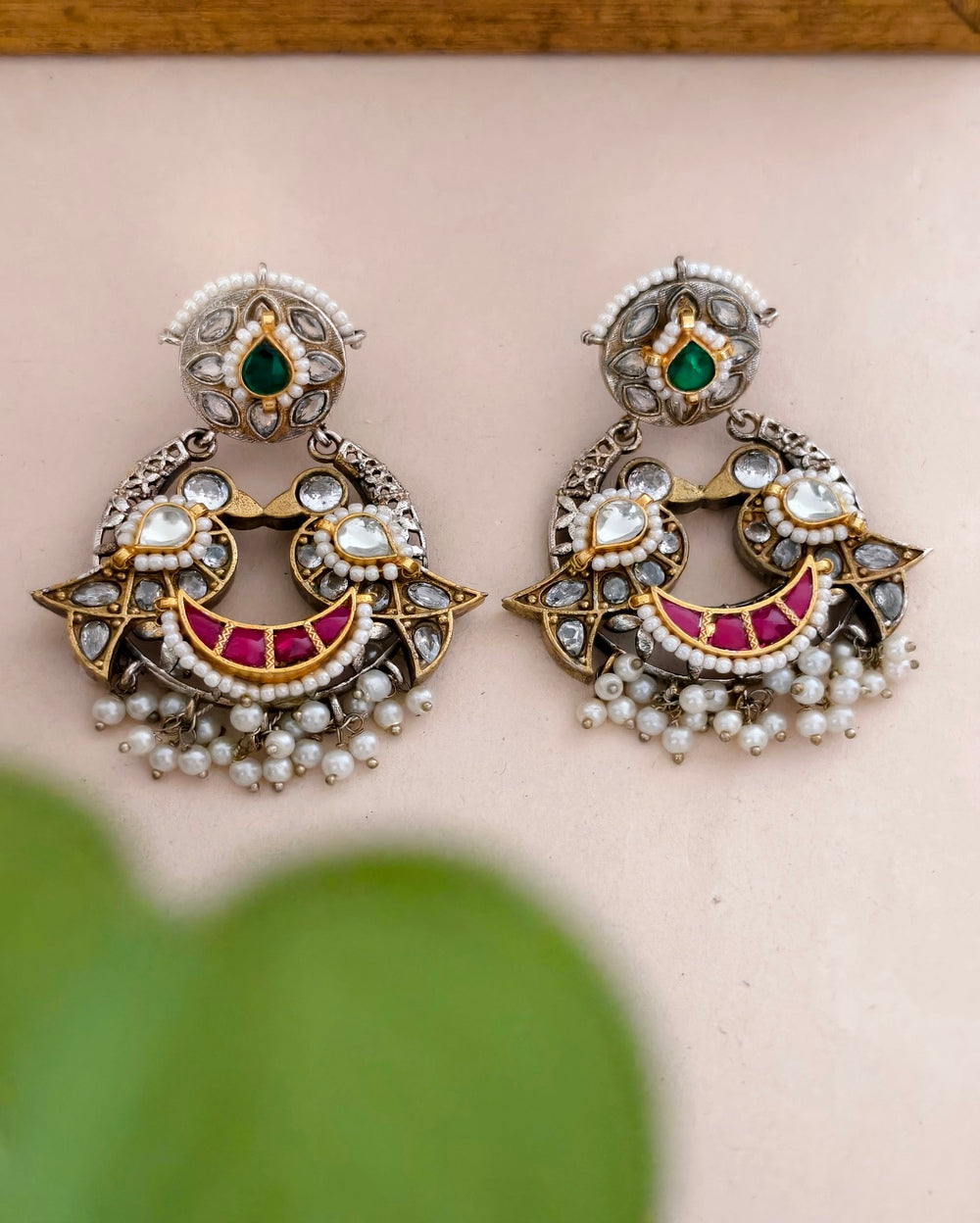 Yashodha Kundan Earrings