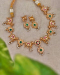 Sunehri Nandi Golden Necklace