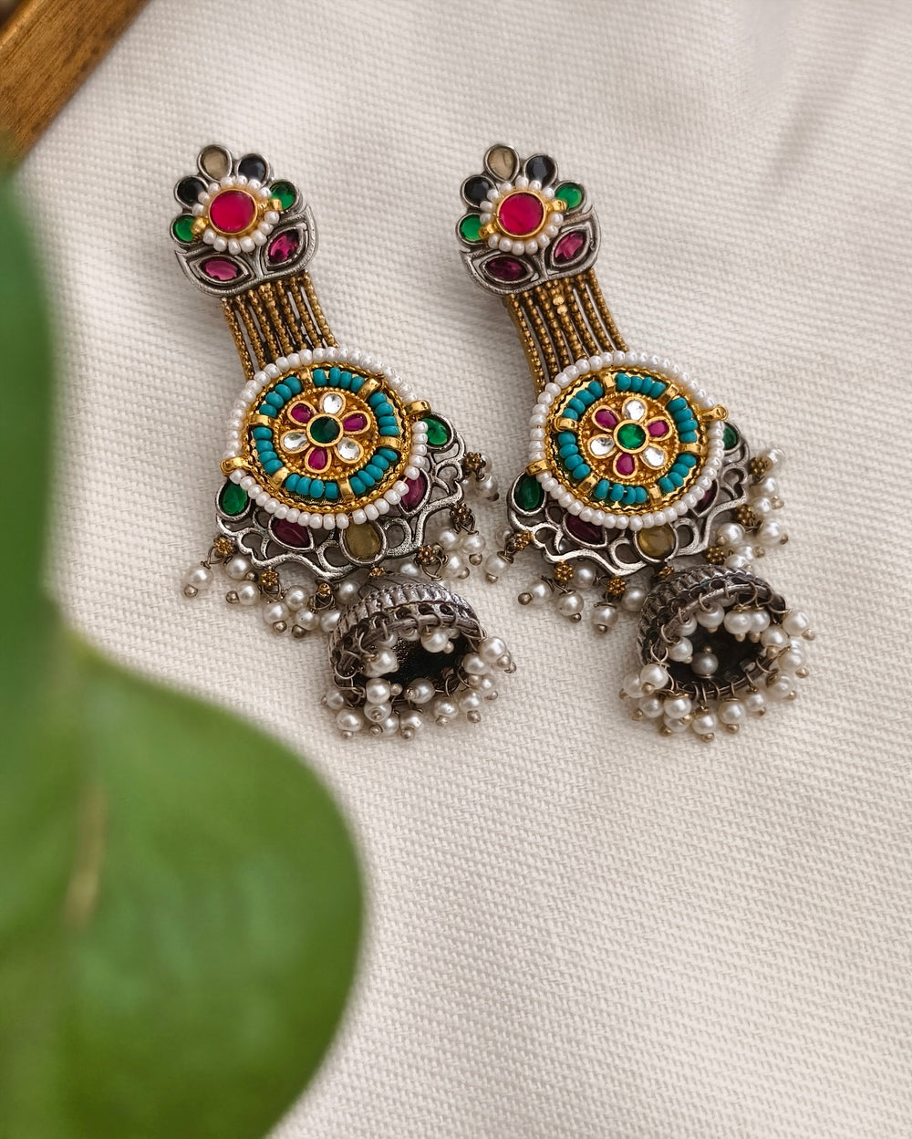 Sharanya Kundan Earrings