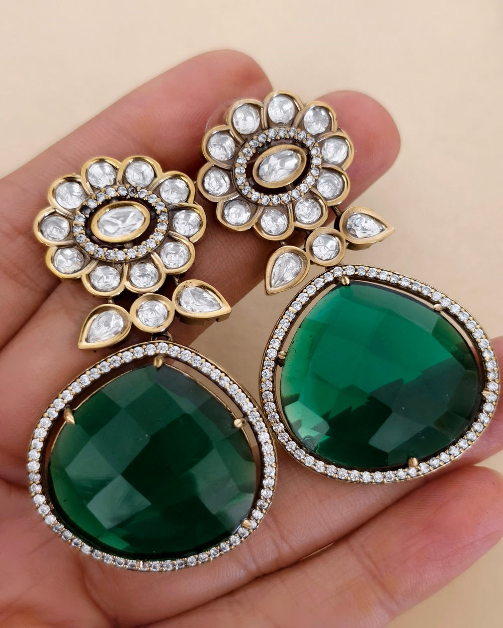 Pavani Statement Earrings