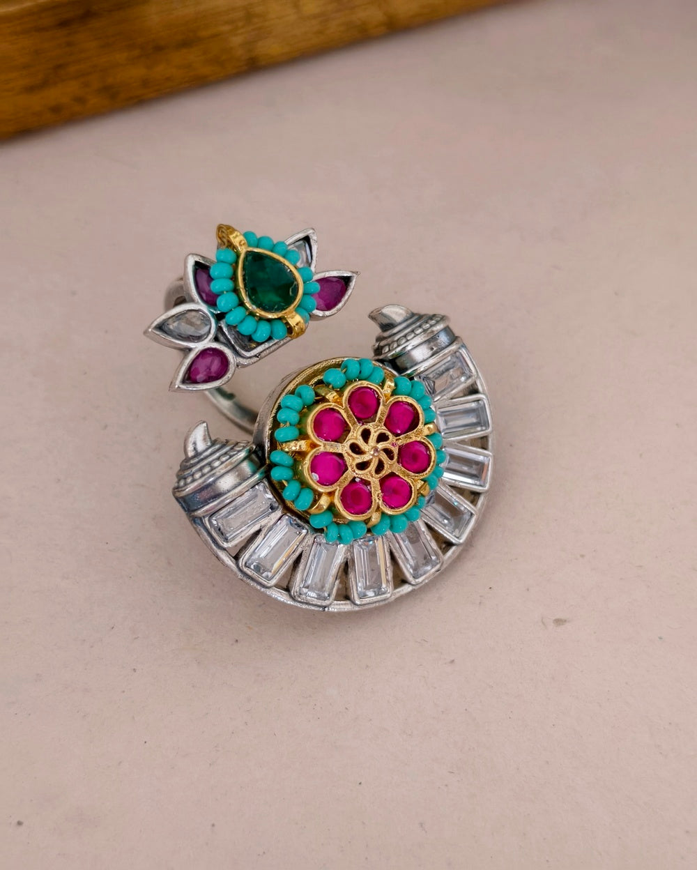 Sadya Dual tone Rings