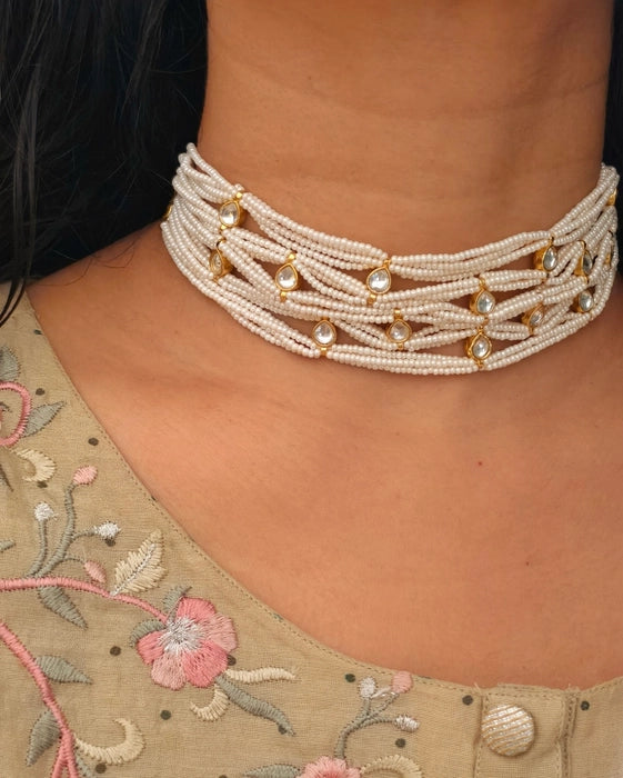 Rajkumari Golden Choker