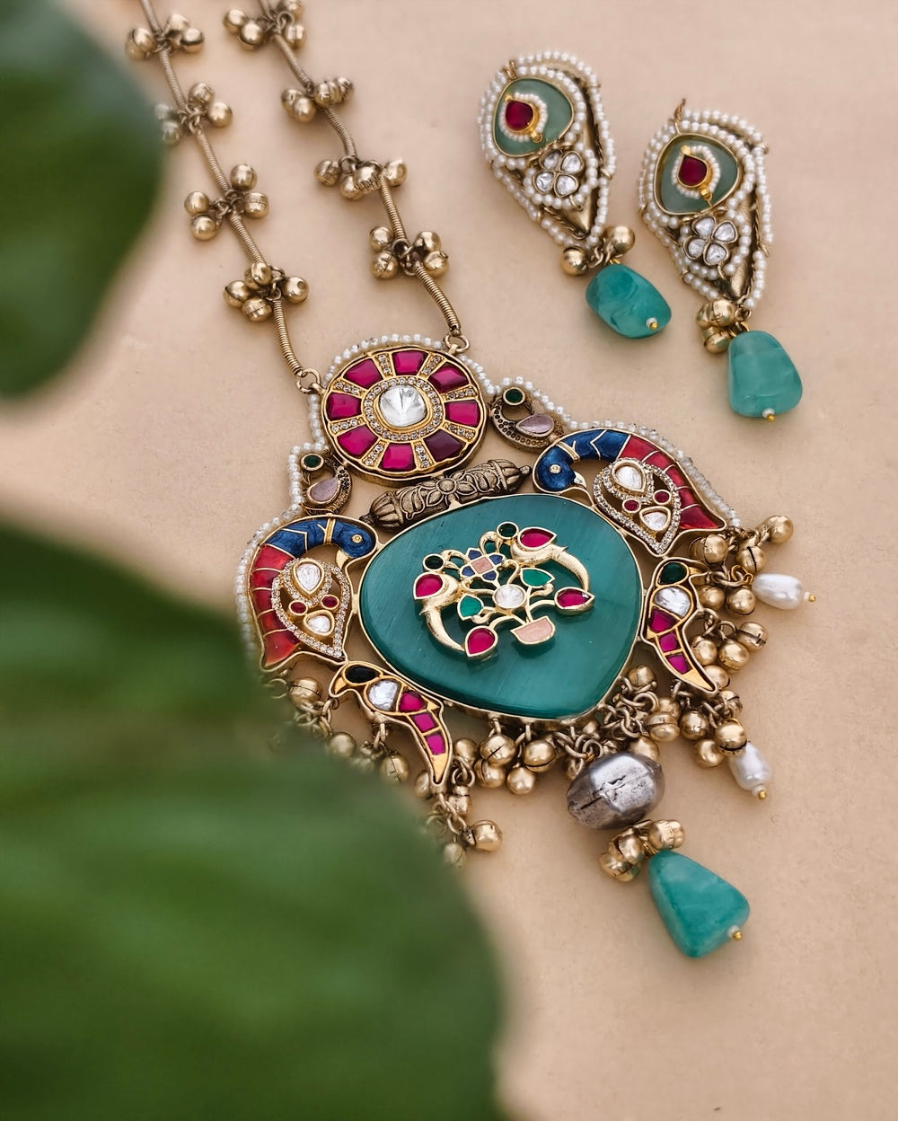 Ameesha Golden Necklace