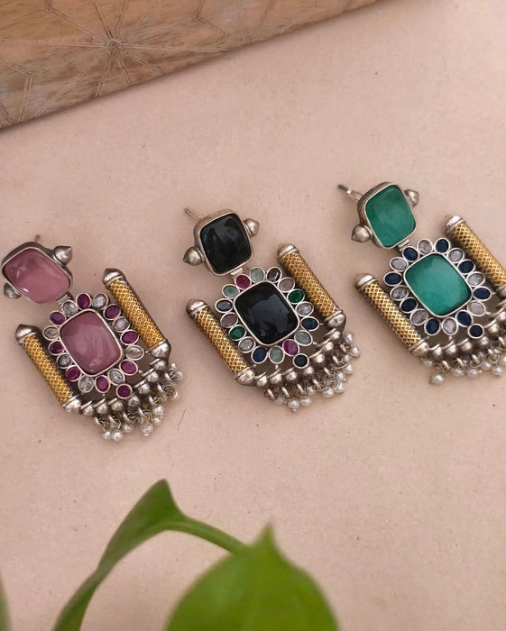 Vara Dual tone Danglers