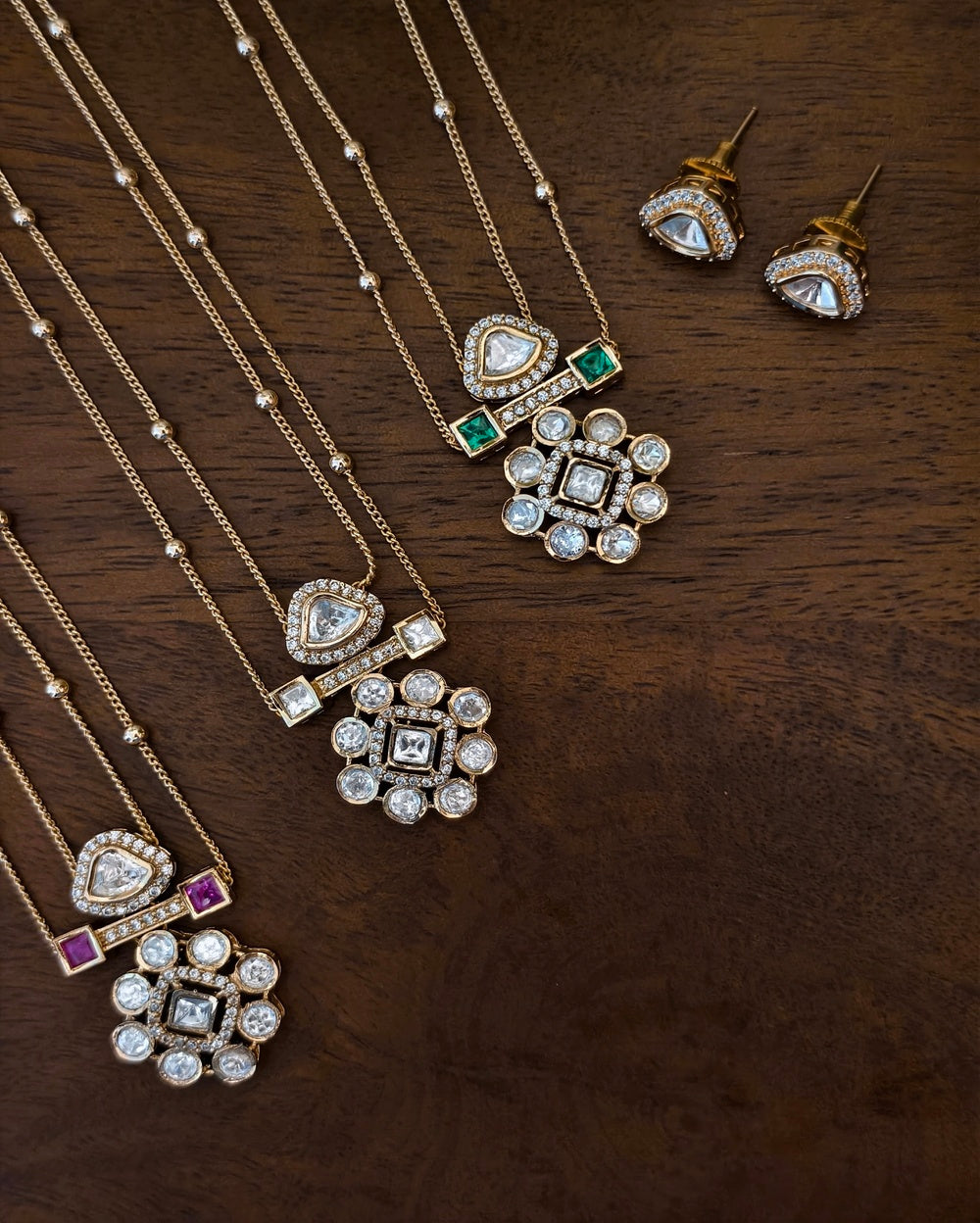 Darshita Golden Pendant