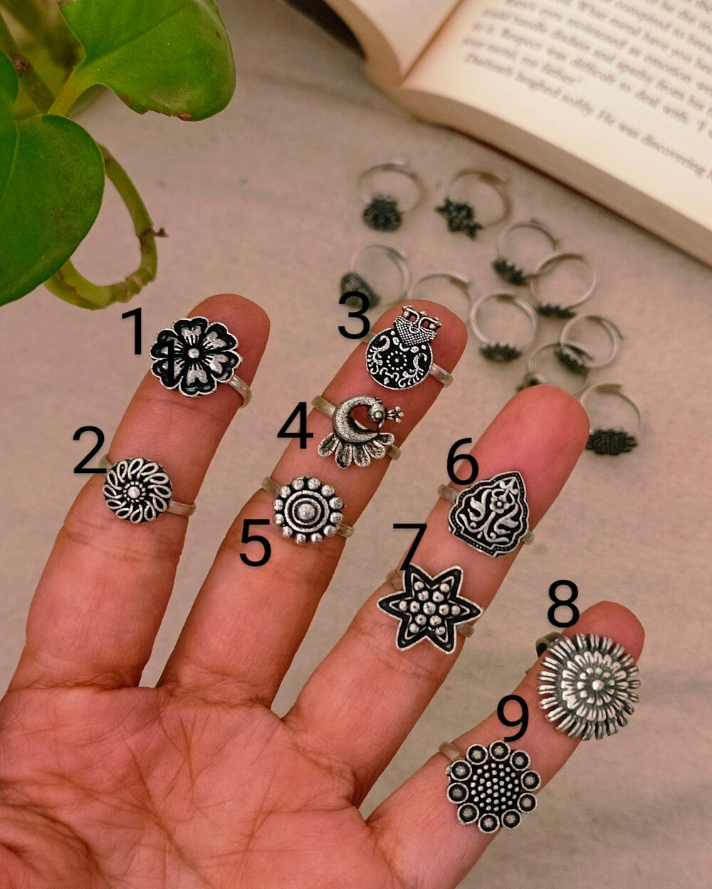 Jisha Toe Rings