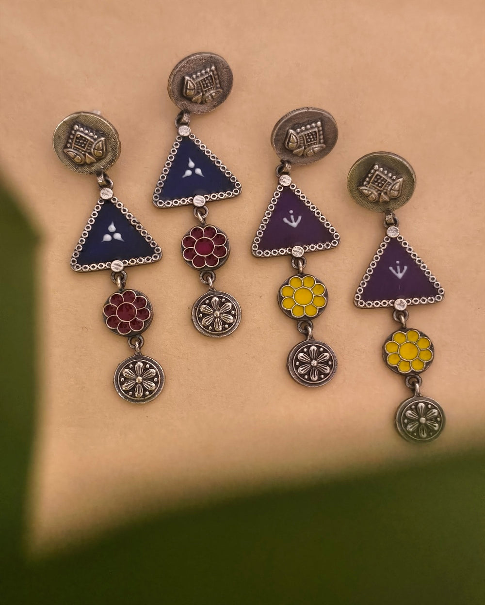 Padmini Meenakari Dangler