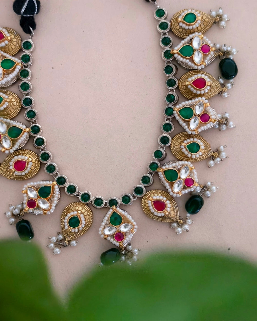 Raahi Dual tone Necklace