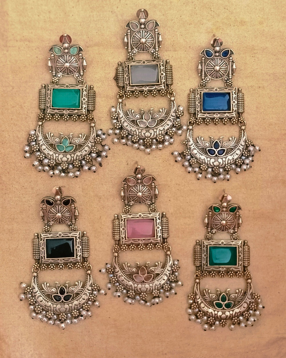 Salma Stone Danglers