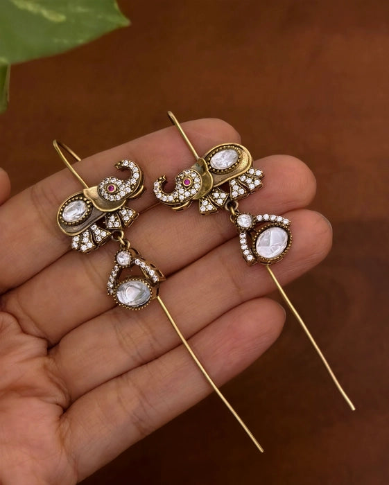 Elephant Needle Earcuff