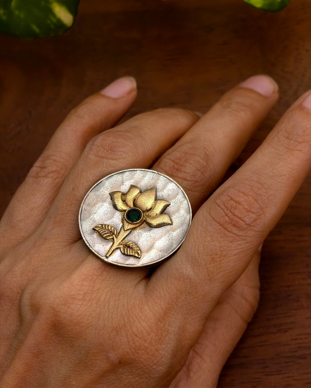 Lotus Dualtone Ring