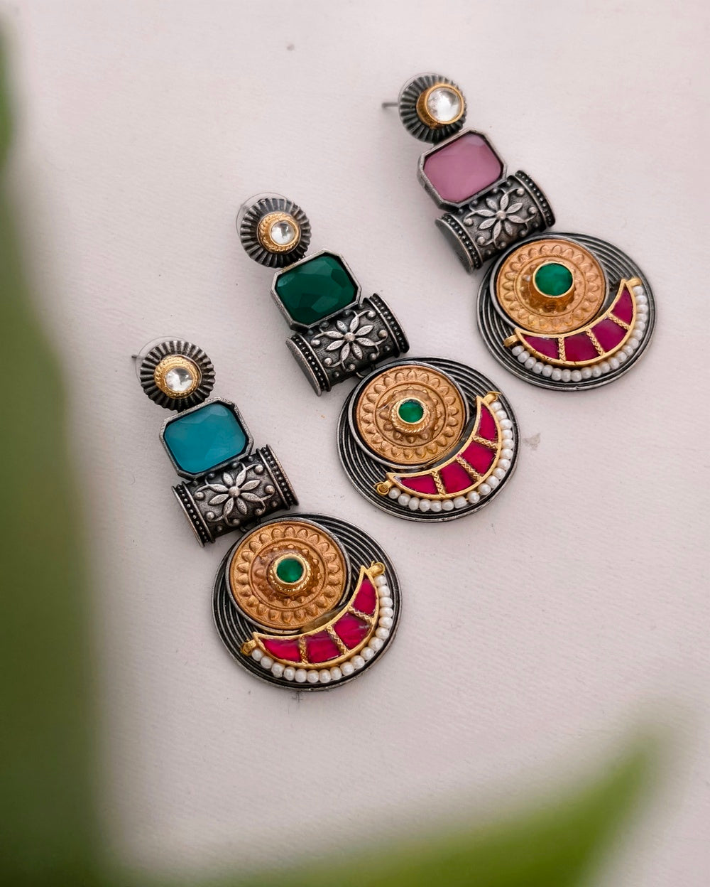Reya Kundan Earrings