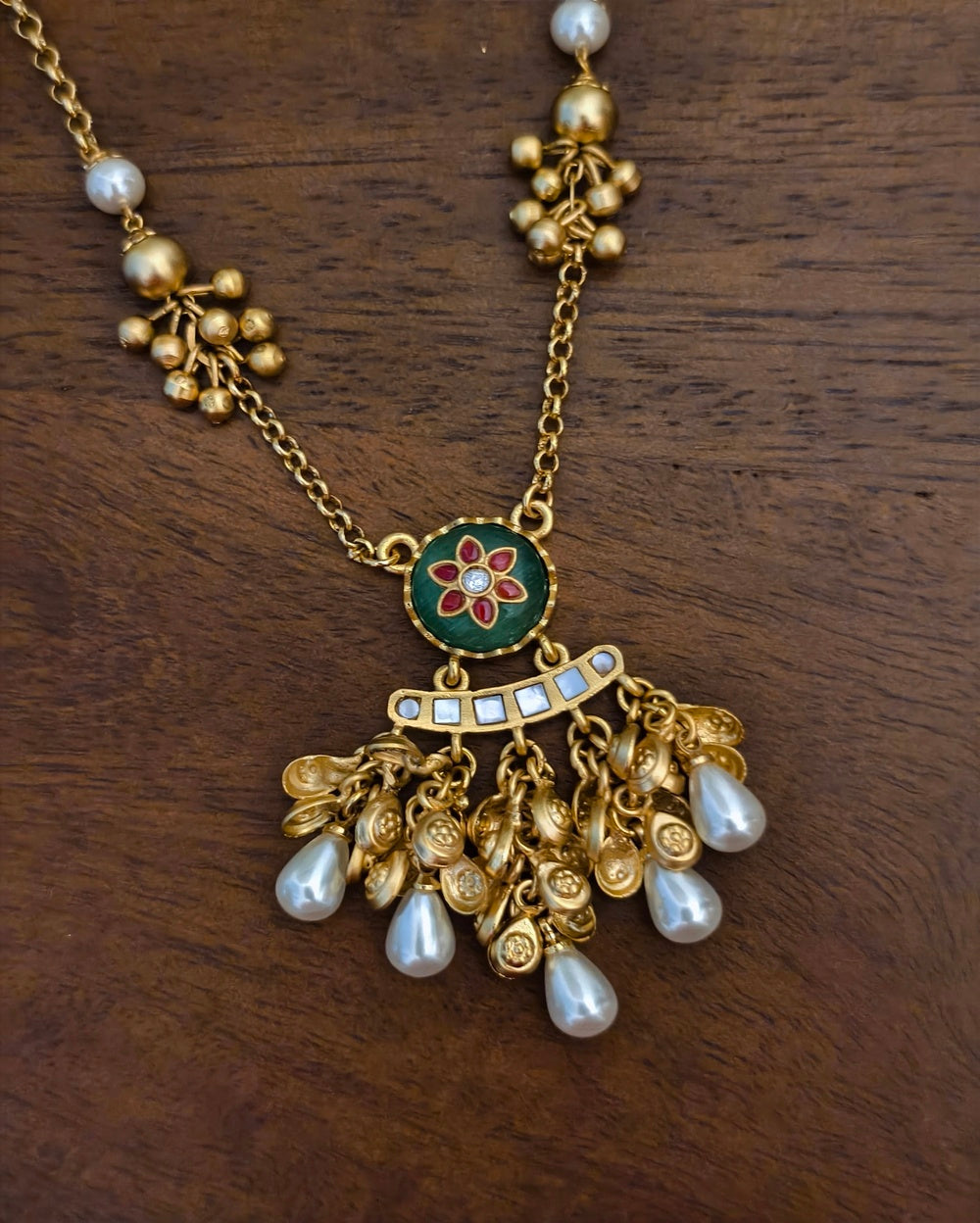 Zehra Golden Pendant