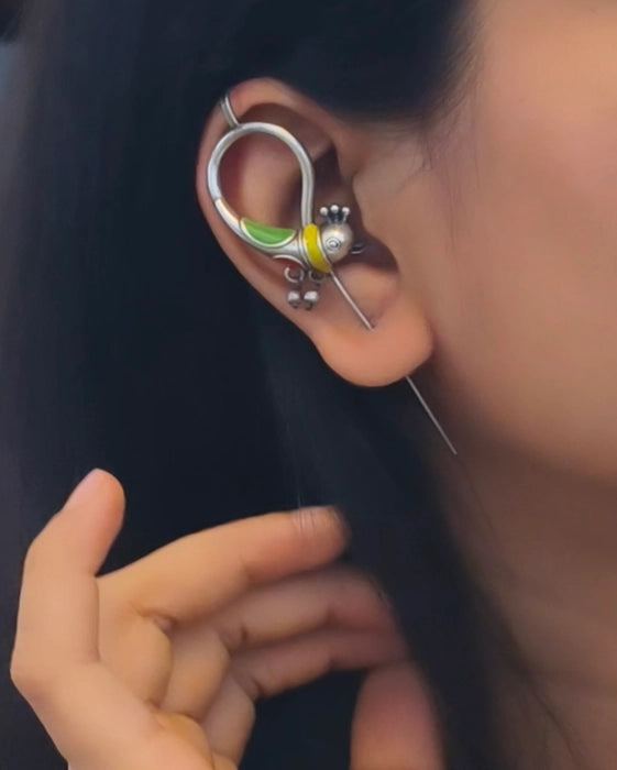 Chirpy Needle Earcuff