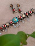 Upasana Dual tone Chokers