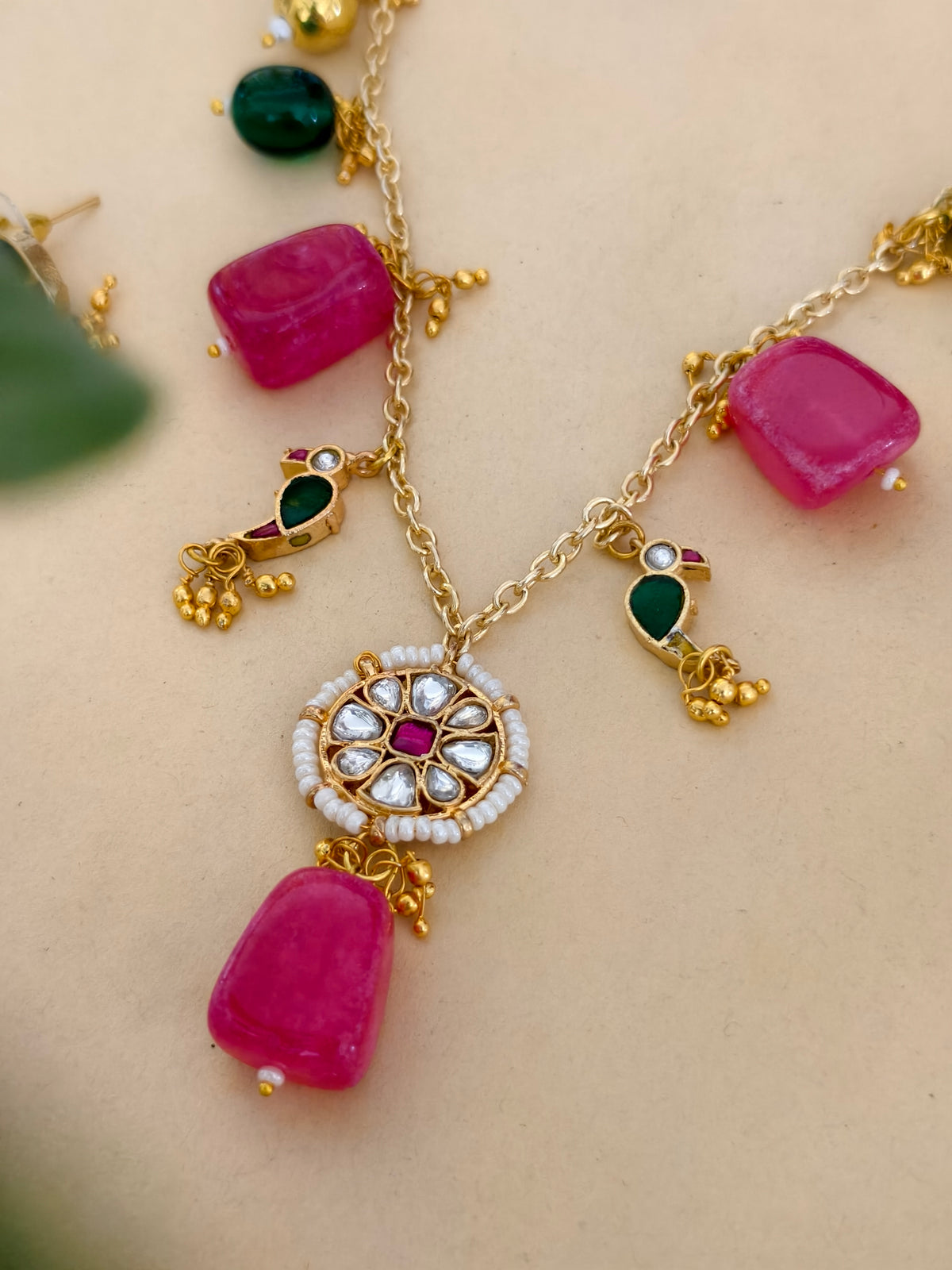 Tanmayi Golden Necklace