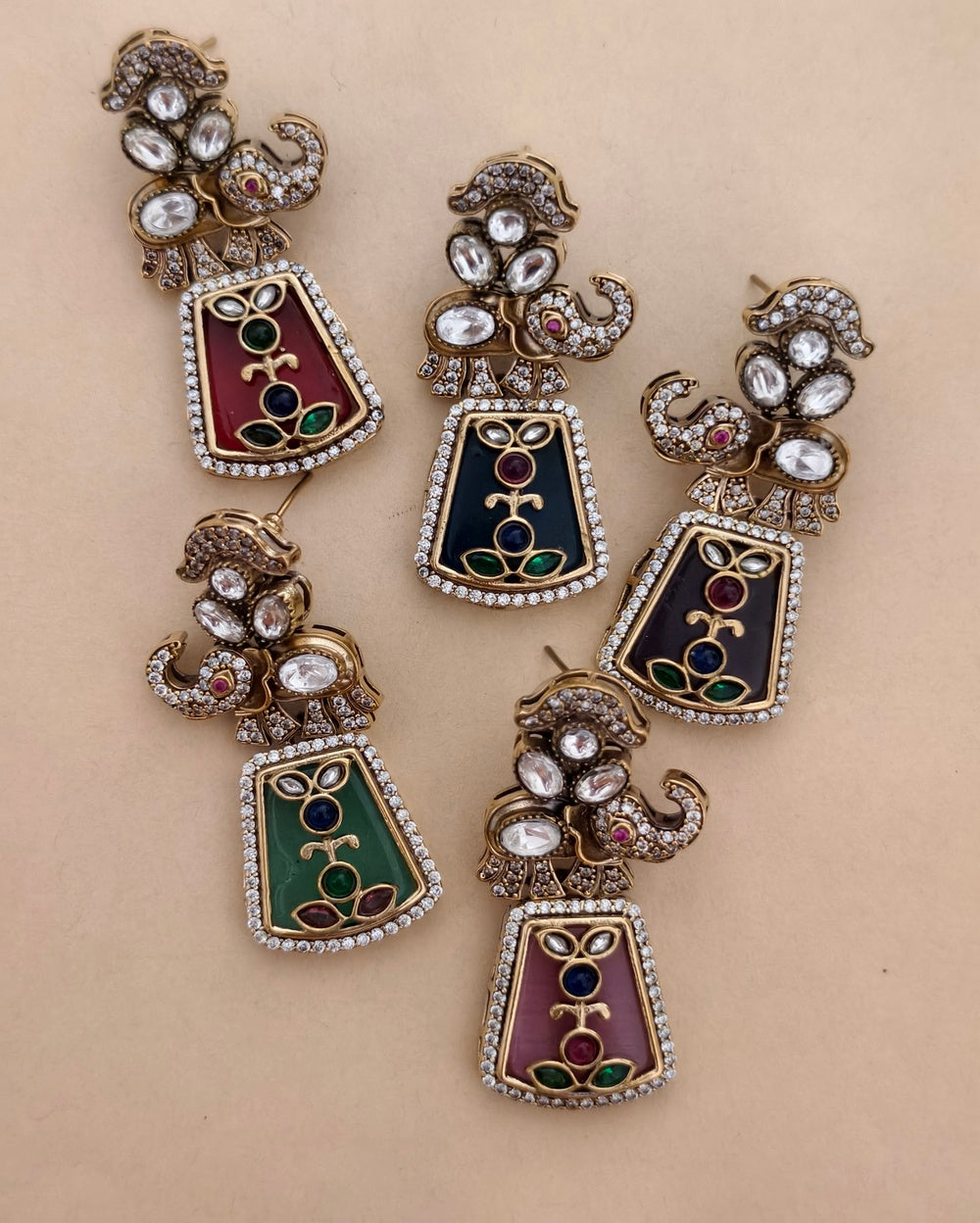 Elephant Statement Earring