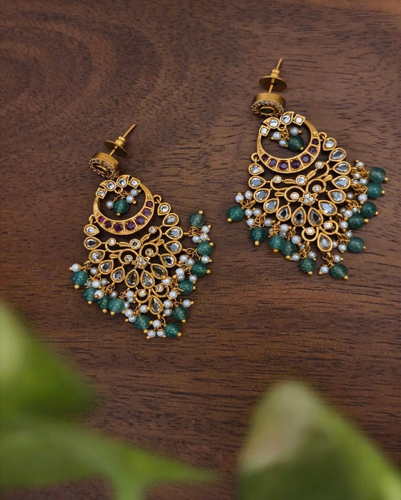 Himani Golden Dangler
