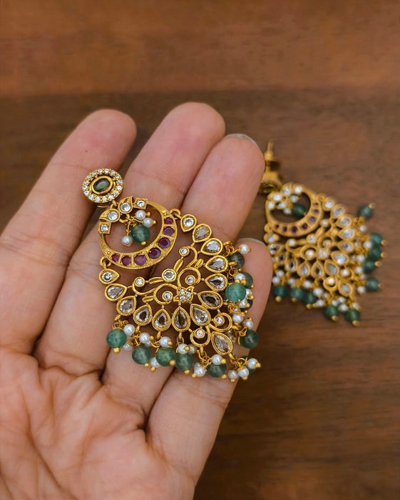 Himani Golden Dangler