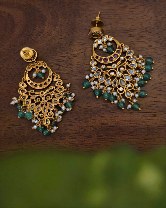 Himani Golden Dangler