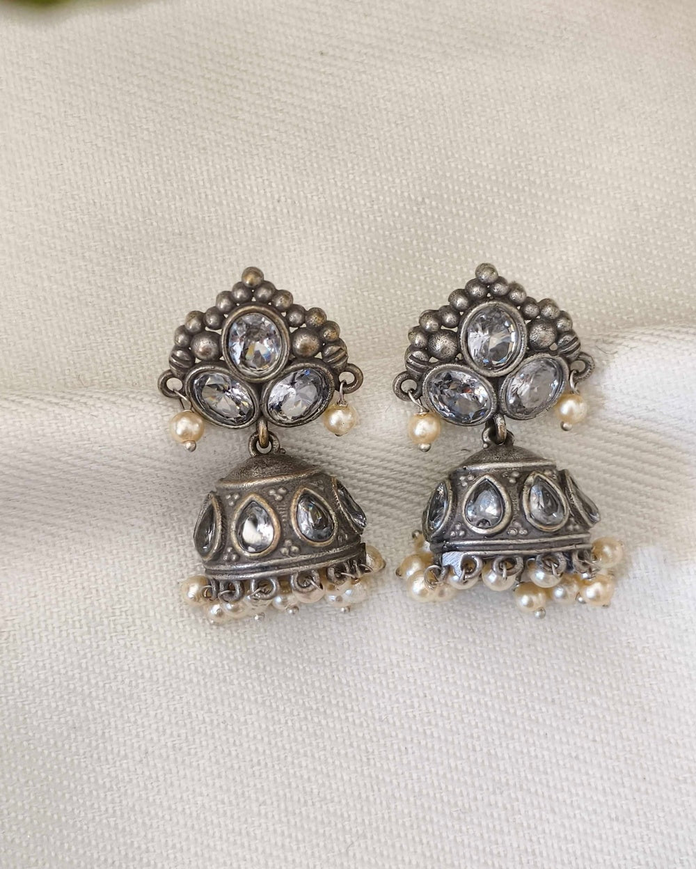 Pragati Stone Jhumki