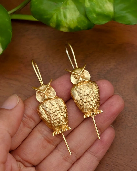 Owl Needle Earcuff