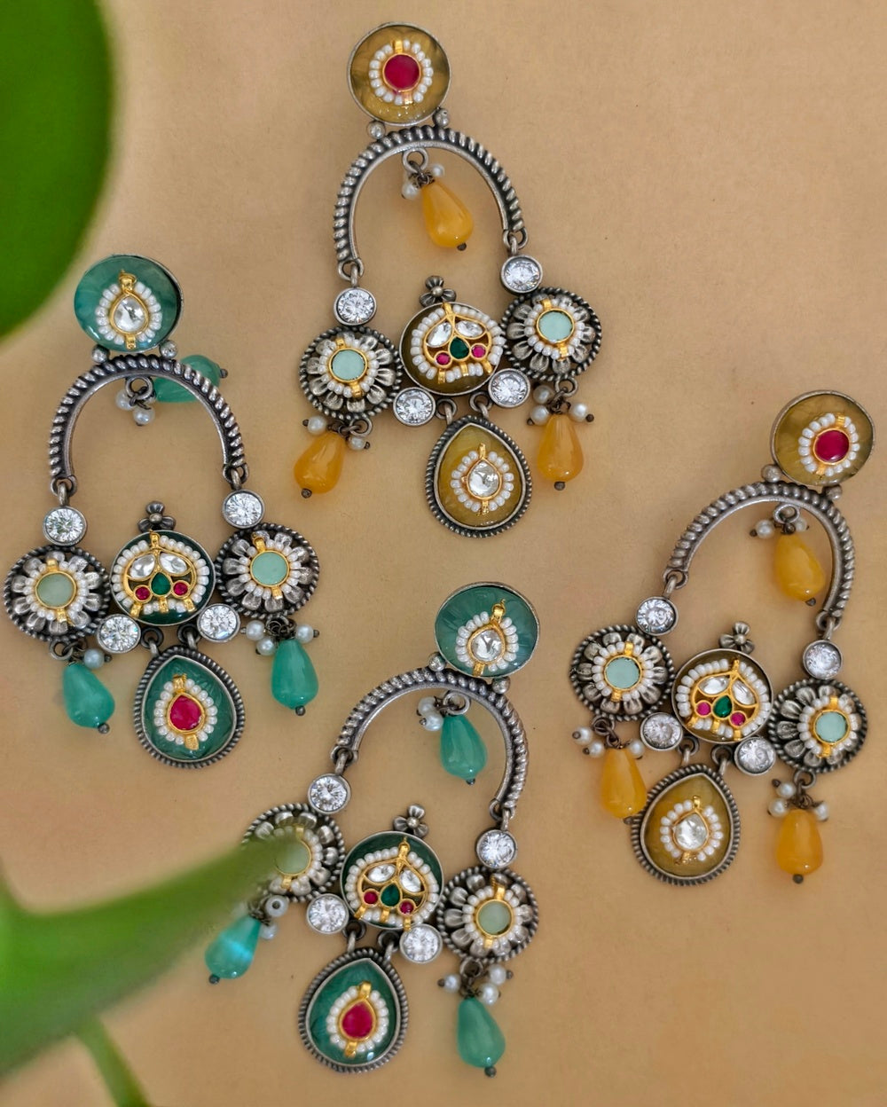 Lata Kundan Earring