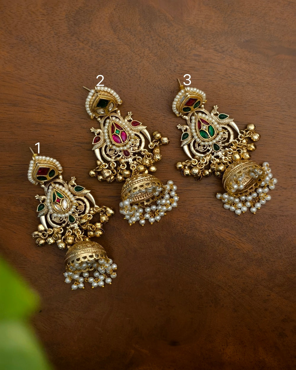 Freya Golden Jhumki