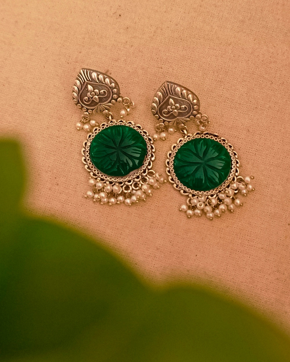 Hriti Stone Danglers