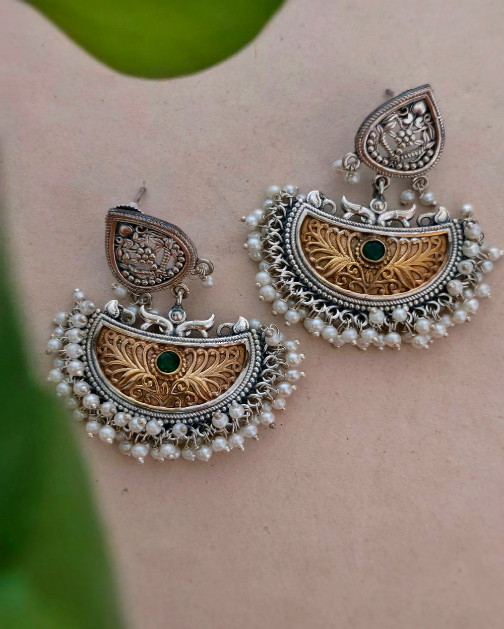 Chardy Dual tone Danglers
