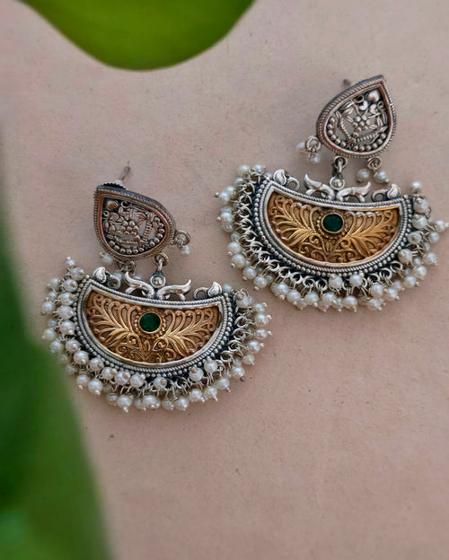 Chardy Dual tone Danglers
