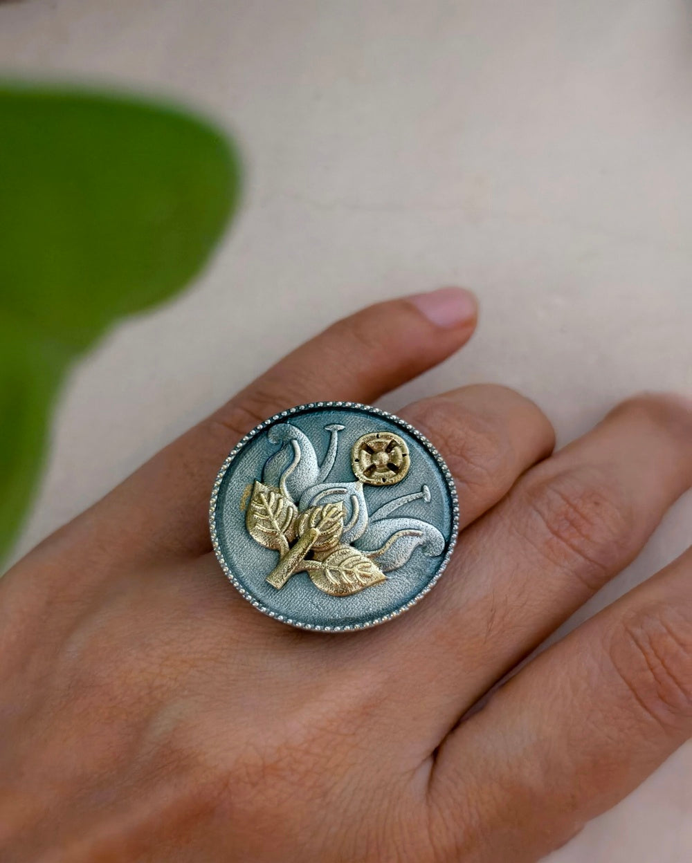 Foolwati Dual tone Ring