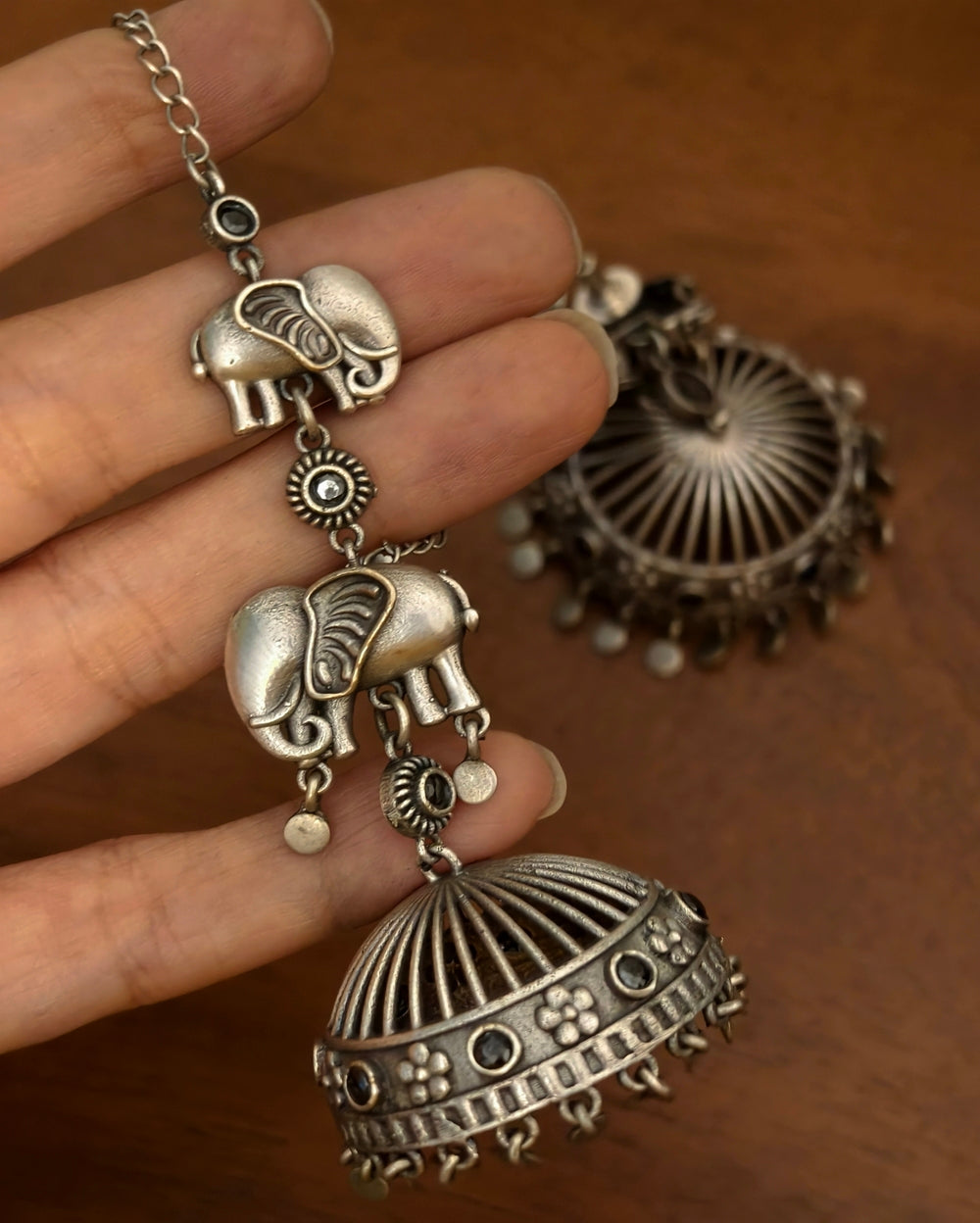 Elephant Jhumki With Sahara