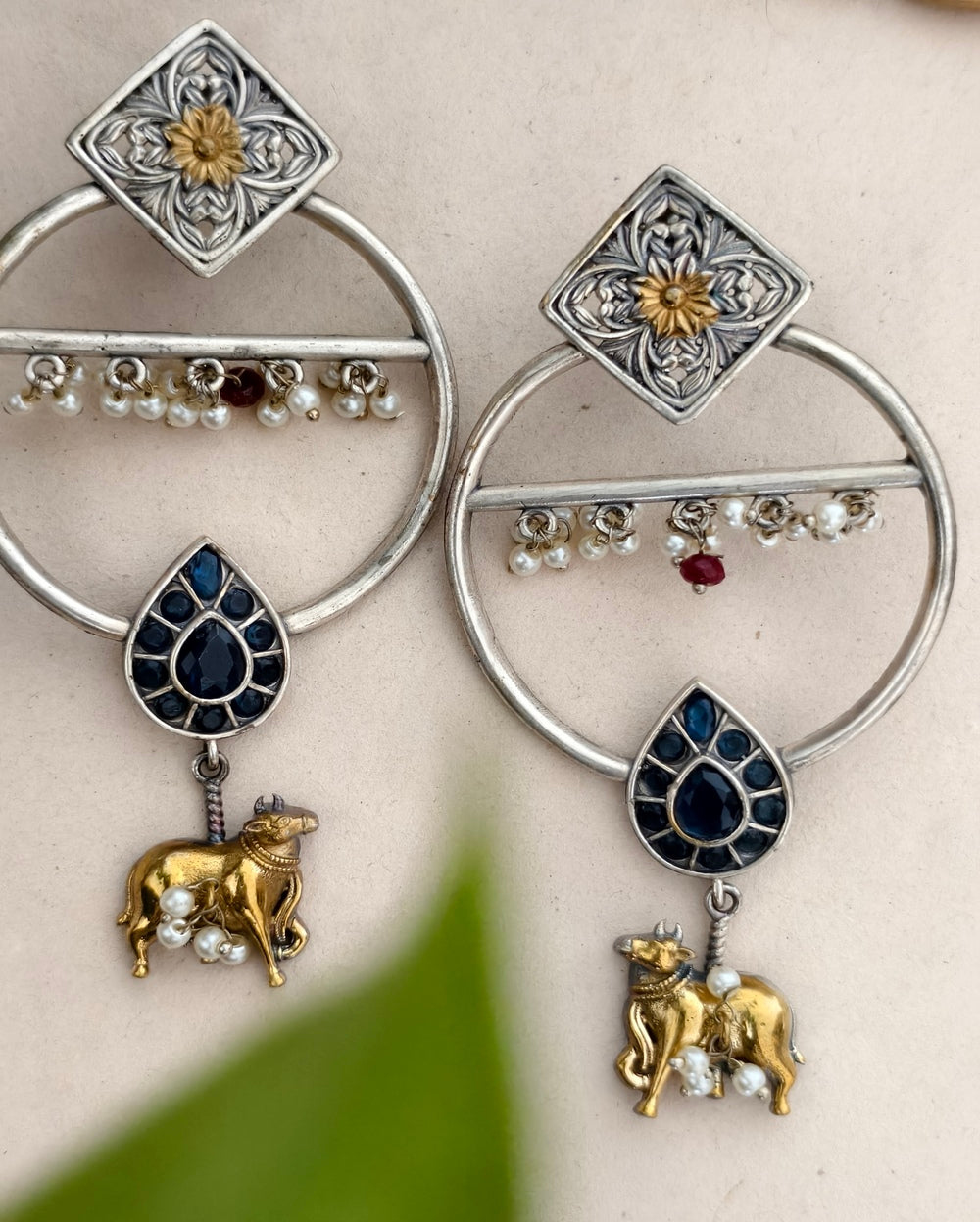 Mealea Dual tone Danglers