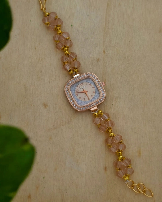 Taniya Golden Watch