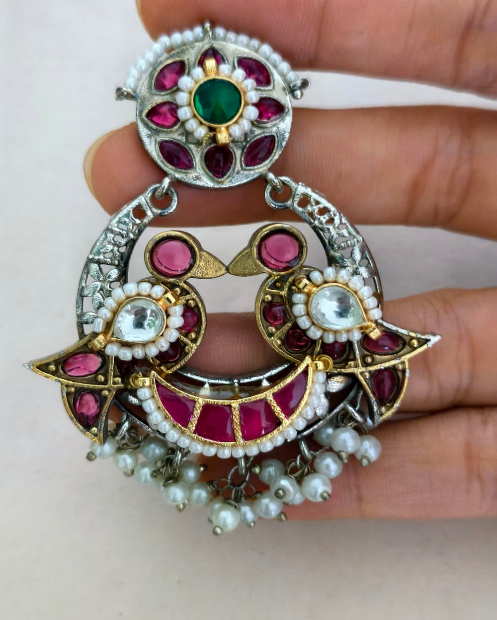 Yashodha Kundan Earrings