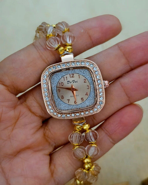 Taniya Golden Watch