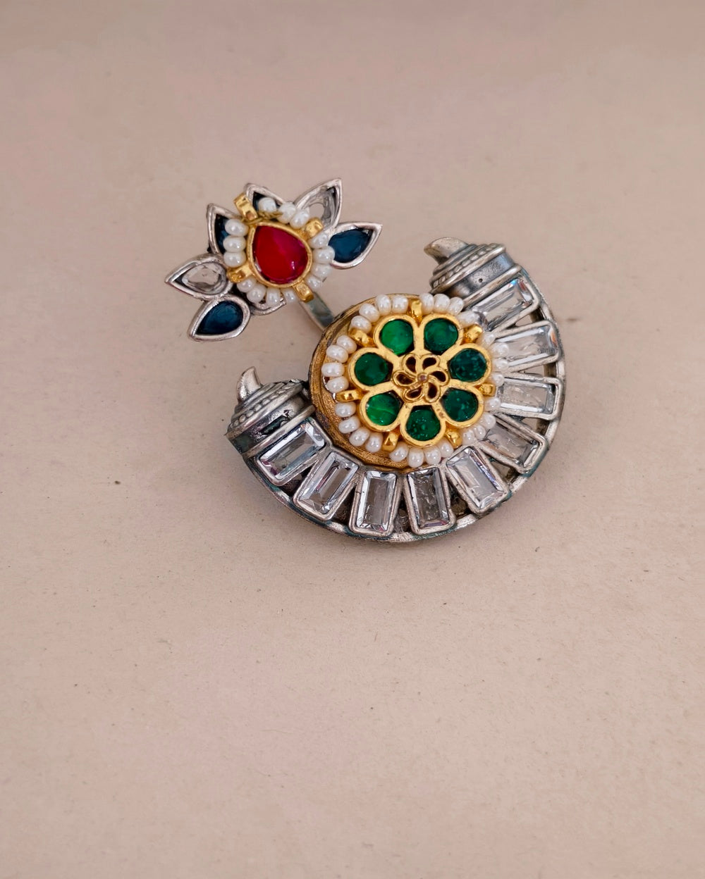 Sadya Dual tone Rings