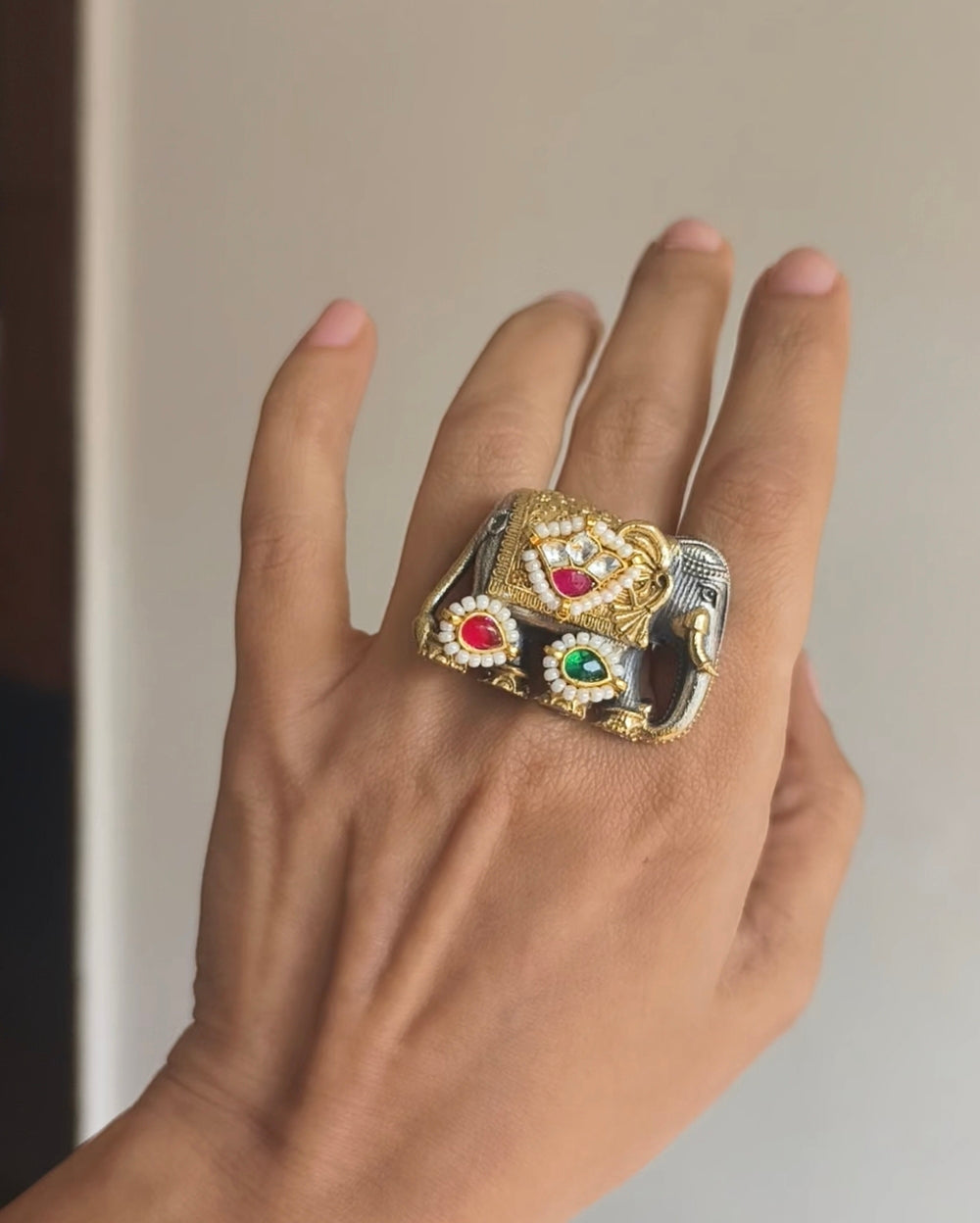 Elephant Golden Ring