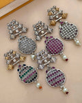 Jivitha Dual tone Danglers