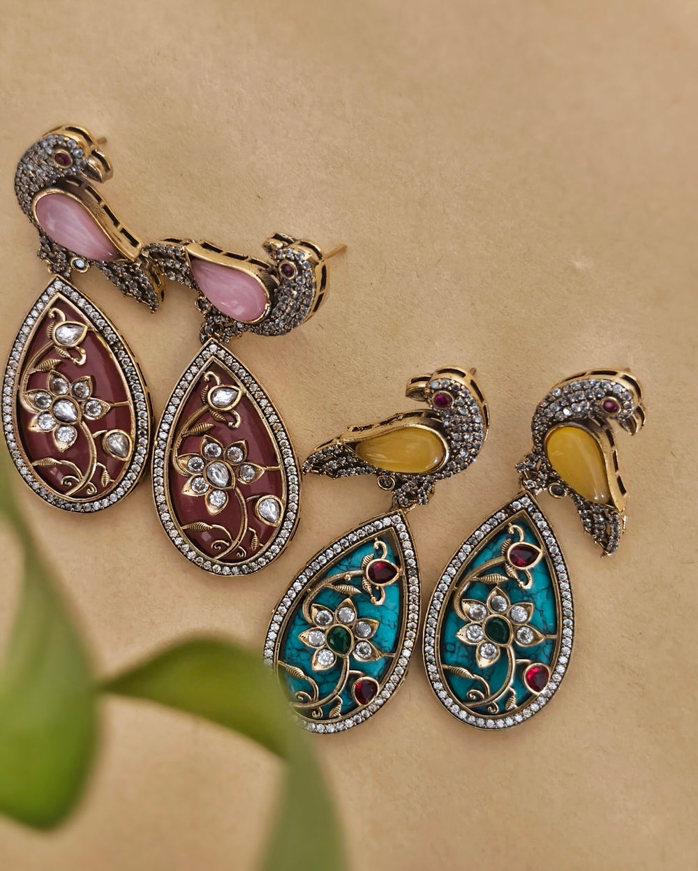 Pooja Statement Earrings
