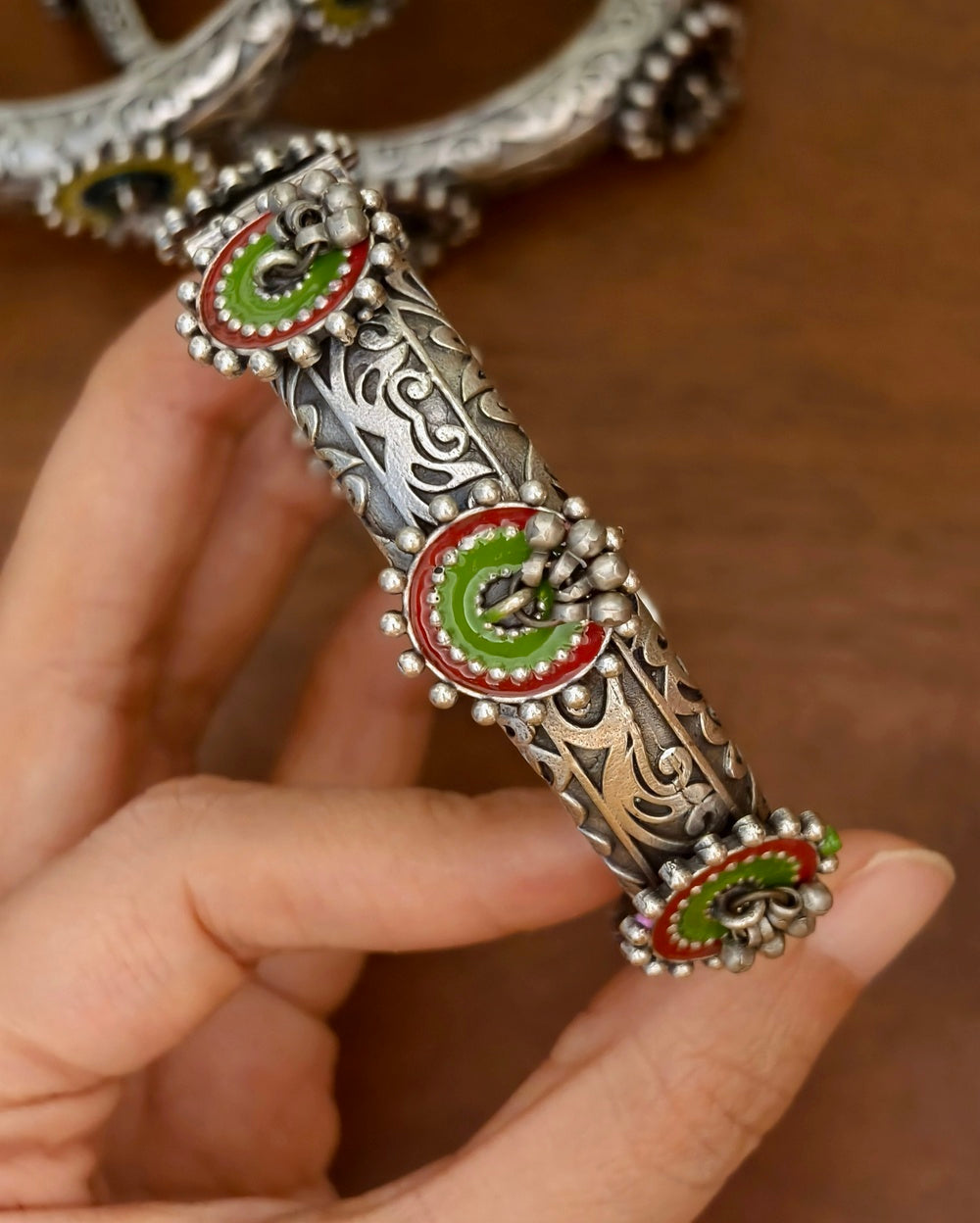 Anjana Meenakari Bangle