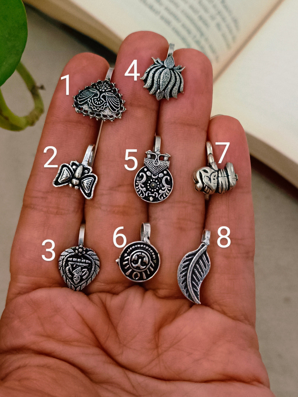 Reeva Press Nose Pins