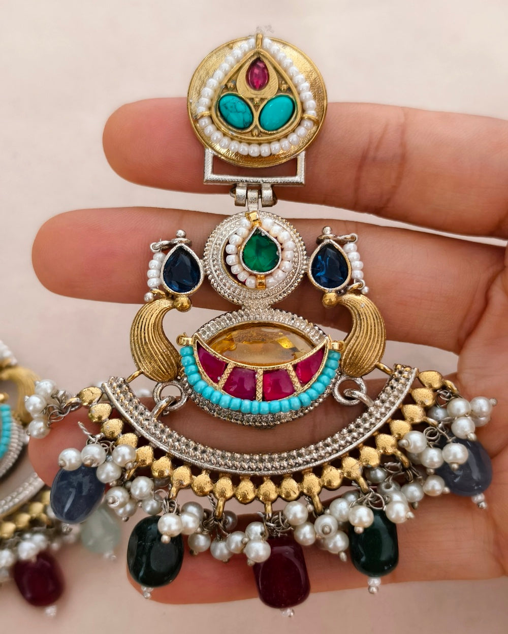 Cahaya Kundan Earrings