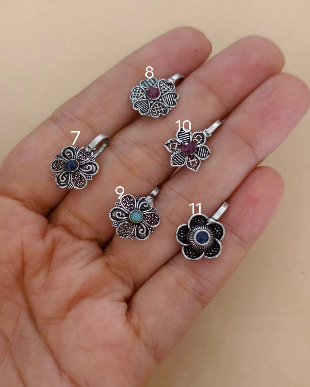 Joshika Press Nose Pins