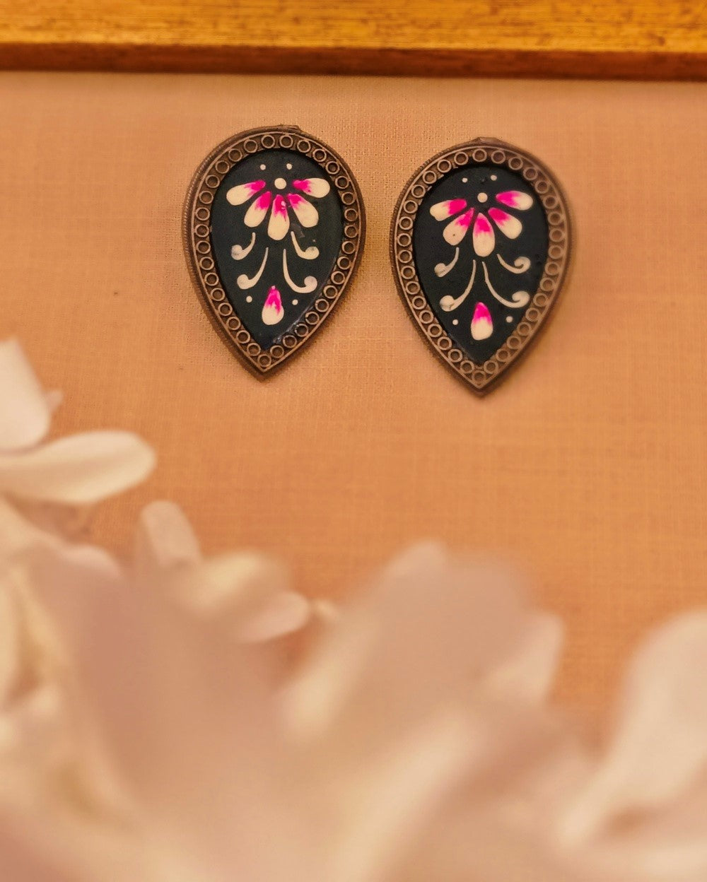 Sita Meenakari studs