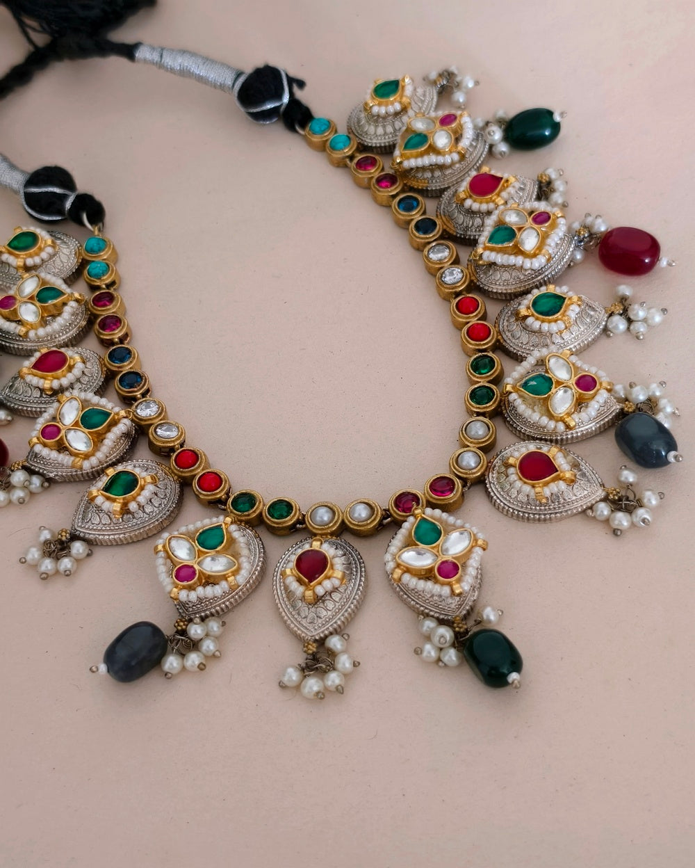 Raahi Dual tone Necklace