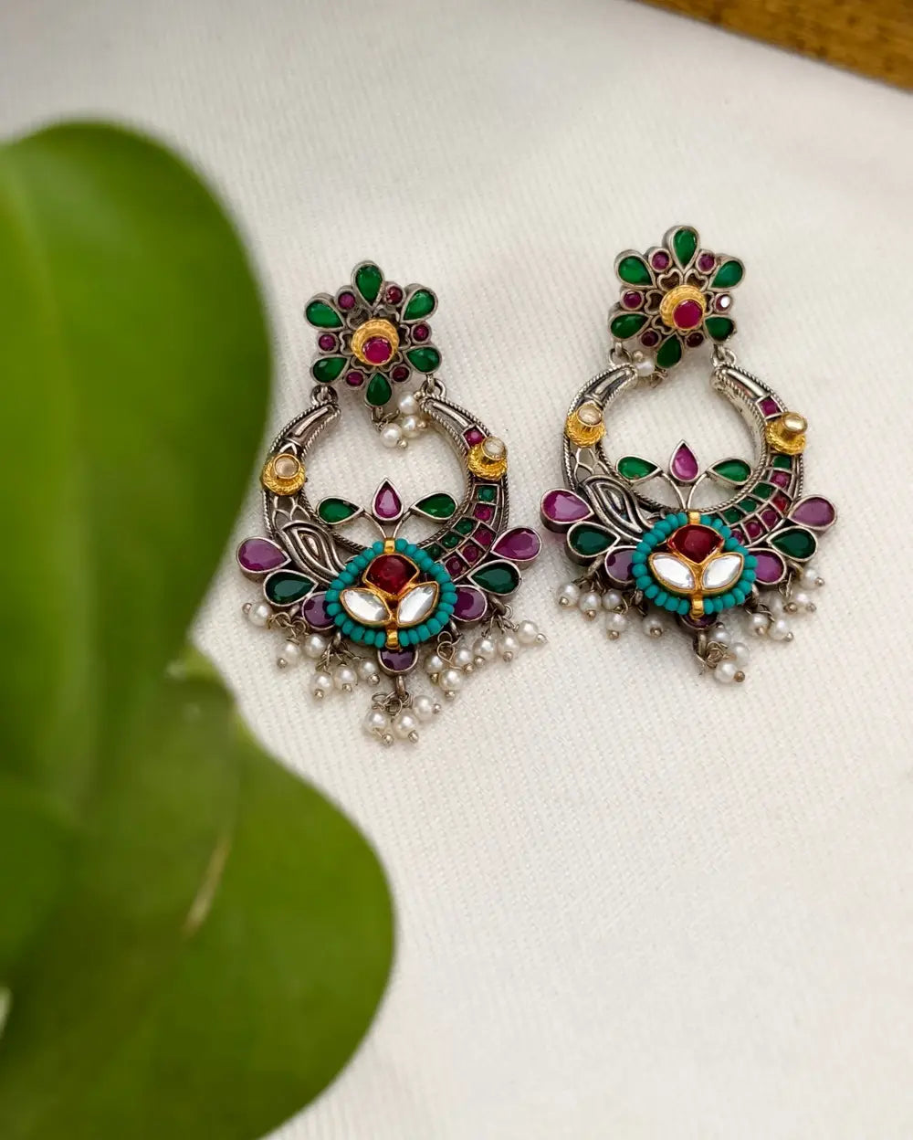 Abhijaata Kundan Earrings